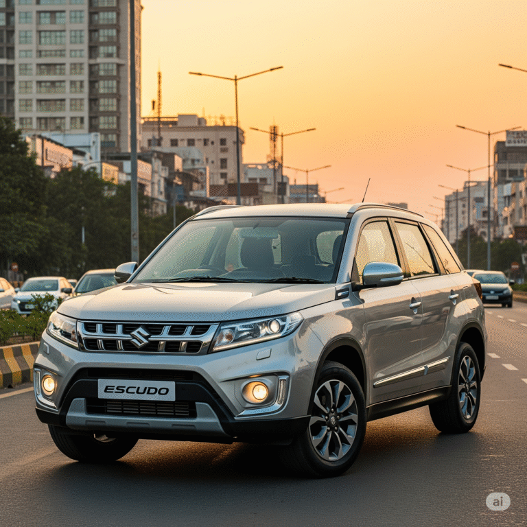 Maruti Escudo 3 सितंबर को भारत में लॉन्च होगी। जानिए इसके फीचर्स, इंजन, कीमत और डिज़ाइन से जुड़ी पूरी जानकारी – पढ़ें डिटेल रिपोर्ट।