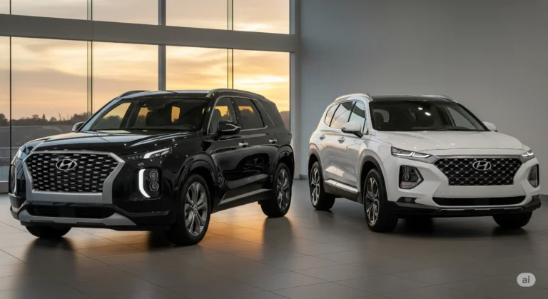 Hyundai Palisade vs Hyundai Santa Fe