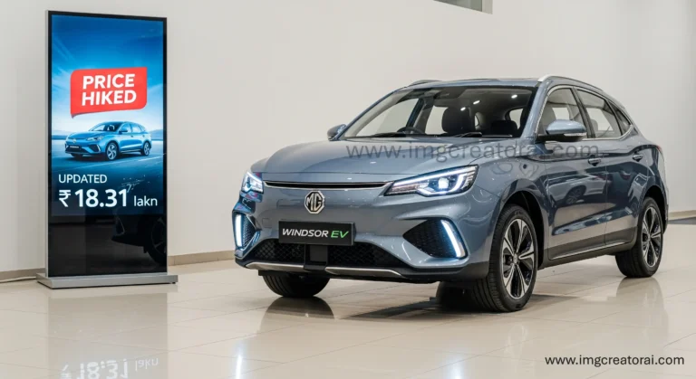 MG Windsor EV Price Hike, Windsor EV Essence Pro new price, MG electric car 2025, MG Windsor EV July update,