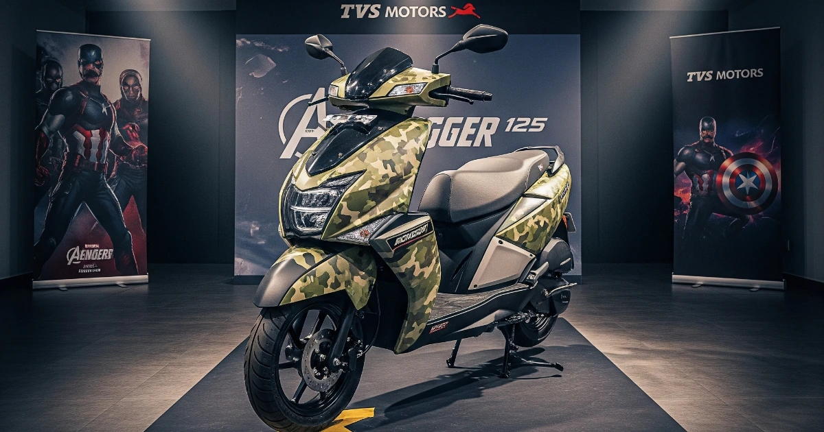 TVS Ntorq 125 Super Soldier Edition